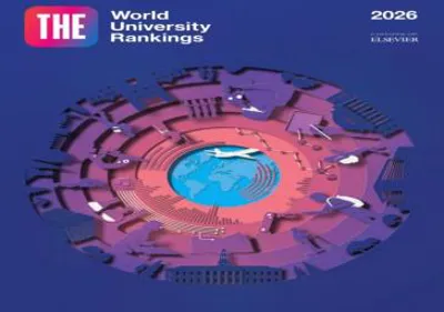 (Announcing the results of the Times ranking in 2026 and comparing it to 2025)